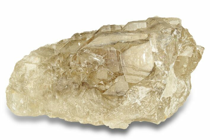 Glassy Smoky Elestial Quartz - Brazil #256432